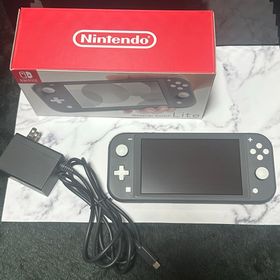 ニンテンドースイッチ(Nintendo Switch)のNintendo Switch Lite グレー 本体 美品(家庭用ゲーム機本体)