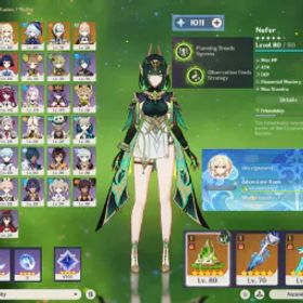 🔥 【アジア】AR55💎10 レジェンド🔥ネフェルC2+1🔥フリーナ🔥アルレッキーノ🔥ジャンC1🔥ティグナリ✨19 ゴールド スター1011💎 原石✴️0 紡がれた運命 リセマラ