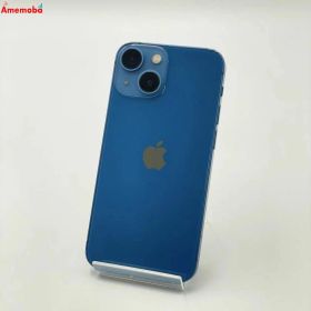 【中古】iPhone13 mini 128GB ブルー MLJH3J/A Apple版SIMフリー