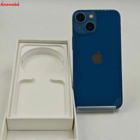 【中古】iPhone13 mini 128GB ブルー MLJH3J/A Apple版SIMフリー