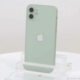 【中古】Apple(アップル) iPhone12 64GB グリーン MGHT3J／A SIMフリー 【262-ud】