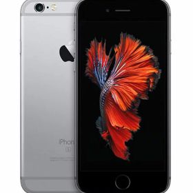 【中古】【安心保証】 iPhone6s[32GB] SIMロック解除 docomo スペースグレイ