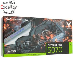 【新品(開封のみ)】 GAINWARD GeForce RTX 5070 Phoenix NE75070019K9-GB2050X PCIExp 12GB(PCパーツ)