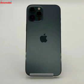 【中古】iPhone12 Pro Max 128GB パシフィックブルー MGCX3J/A SoftBank