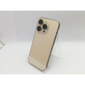 【中古】Apple 国内版 【SIMフリー】 iPhone 14 Pro 128GB ゴールド MQ073J/A【博多】保証期間1ヶ月【ランクC】