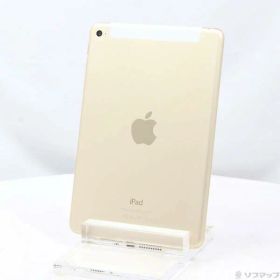 【中古】Apple(アップル) iPad mini 4 32GB ゴールド MNWG2J／A SIMフリー 【344-ud】