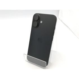 【中古】Apple 国内版 【SIMフリー】 iPhone 16 128GB ブラック MYDQ3J/A【ECセンター】保証期間1ヶ月【ランクA】