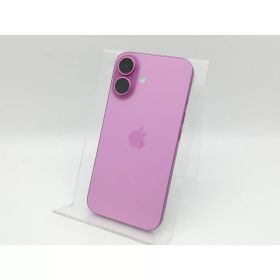 【中古】Apple 国内版 【SIMフリー】 iPhone 16 128GB ピンク MYDT3J/A【中野】保証期間1ヶ月【ランクA】