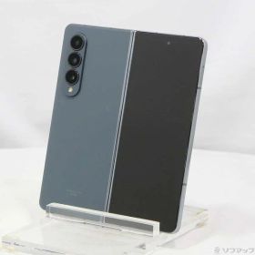 【中古】SAMSUNG(サムスン) Galaxy Z Fold4 256GB グレイグリーン SCG16 au SIMフリー 【348-ud】