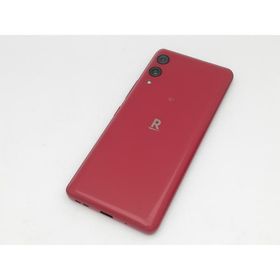 【中古】Wiko 楽天モバイル 【SIMフリー】 Rakuten Hand 5G クリムゾンレッド 4GB 128GB P780【中野】保証期間１ヶ月【ランクB】