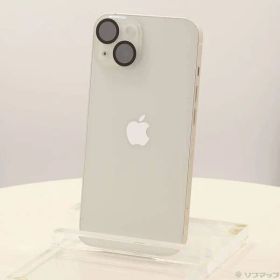 〔中古品〕 iPhone14 128GB スターライト MPUQ3J／A SIMフリー【198】