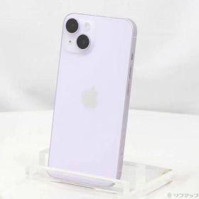 〔中古品〕 iPhone14 128GB パープル MPUY3J／A SIMフリー【348】