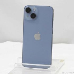 〔中古品〕 iPhone14 128GB ブルー MPVJ3J／A SIMフリー【269】