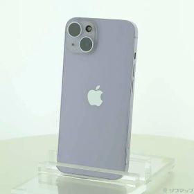 〔中古品〕 iPhone14 256GB パープル MPW93J／A SIMフリー【269】
