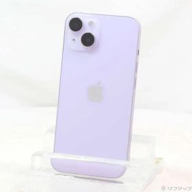 〔中古品〕 iPhone14 256GB パープル MPW93J／A SIMフリー【348】