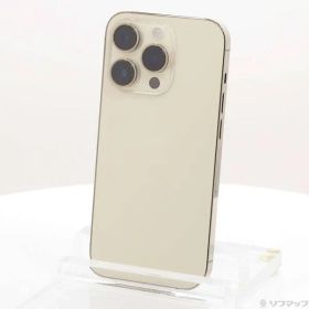〔中古品〕 iPhone14 Pro 256GB ゴールド MQ173J／A SIMフリー【276】