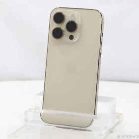 〔中古品〕 iPhone14 Pro 256GB ゴールド MQ173J／A SIMフリー【371】
