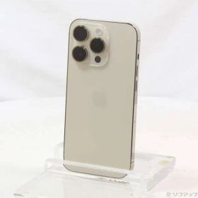 〔中古品〕 iPhone14 Pro 256GB ゴールド MQ173J／A SIMフリー【297】