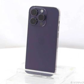 〔中古品〕 iPhone14 Pro 256GB ディープパープル MQ1E3J／A SIMフリー【251】