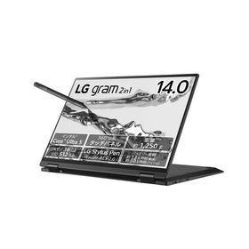 LGエレクトロニクス 14T90S-MA55J 2in1ノートパソコン LG gram 14型 Core Ultra 5 125H メモリ 16GB SSD 512GB オブシディアンブラック