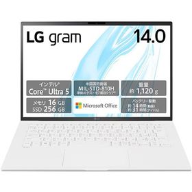 LGエレクトロニクス ノートパソコン LG gram 14Z90S-MA51J2 [エッセンスホワイト]