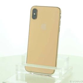 〔中古品〕 iPhoneXS 256GB ゴールド MTE22J／A SIMフリー【262】