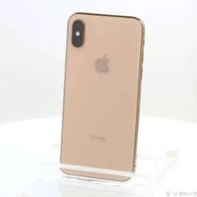 〔中古品〕 iPhoneXS 64GB ゴールド MTAY2J／A SIMフリー【247】