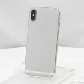 〔中古品〕 iPhoneXS 64GB シルバー MTAX2J／A SoftBank【344】