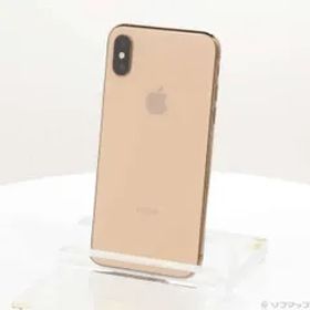 〔中古品〕 iPhoneXS 64GB ゴールド MTAY2J／A SIMフリー【262】