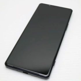 【中古】美品 SO-51A Xperia 1 II ブラック スマホ 白ロム 中古 土日祝発送OK