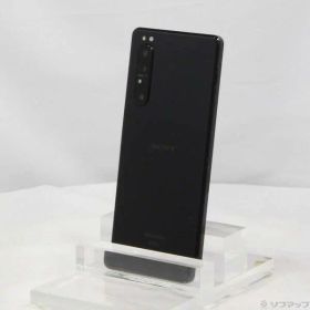 【中古】SONY(ソニー) Xperia 1 II 128GB ブラック SO-51A docomoロック解除SIMフリー 【297-ud】