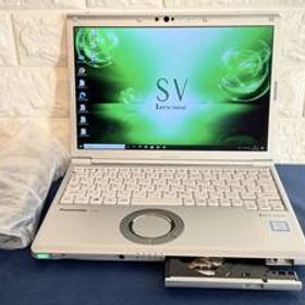 【★SV7/DVDモデル 良質・超美品】 Panasonic Let's note CF-SV7RDAVS /Core i5 8350U/8GBメモリ＋256GB・SSD/12.1型/DVDマルチ