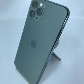 【中古・ケース跡有】iPhone 11 Pro 64GB ミッドナイトグリーン simロック解除済