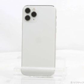 〔中古品〕 iPhone11 Pro 64GB シルバー MWC32J／A SIMフリー【247】