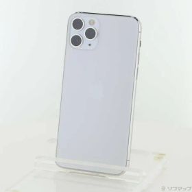 〔中古品〕 iPhone11 Pro 256GB シルバー MWC82J／A SIMフリー【262】