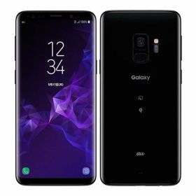 【中古】【安心保証】 Galaxy S9 SCV38[64GB] au ミッドナイトブラック