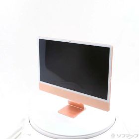 【中古】Apple(アップル) iMac 24-inch Mid-2021 Z133 Apple M1 8コアCPU_8コアGPU 8GB SSD512GB オレンジ 〔macOS Big Sur v11〕 【262-ud】