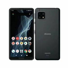 【SIMロック解除済】docomo AQUOS sense4 SH-41A ブラック SHARP 当社6ヶ月保証 未使用 イオシス