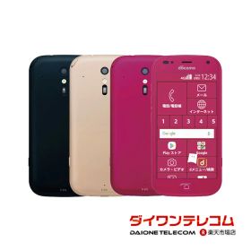 【未使用品〜中古品】富士通 らくらくスマートフォン me F-01L docomo版SIMフリー 本体 最大1年間保証 SIMロック解除済【スマホとタブレット販売のダイワン】