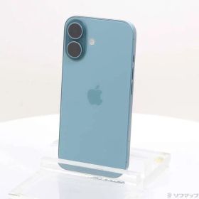 〔中古品〕 iPhone16 128GB ティール MYDV3J／A SIMフリー【251】