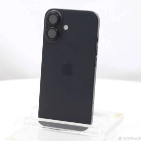 〔中古品〕 iPhone16 128GB ブラック MYDQ3J／A SIMフリー【344】