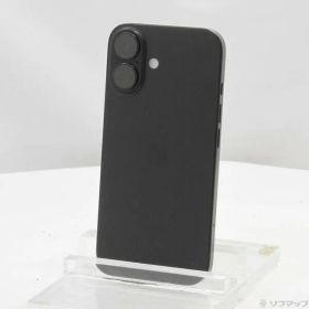 〔中古品〕 iPhone16 128GB ブラック MYDQ3J／A SIMフリー【368】