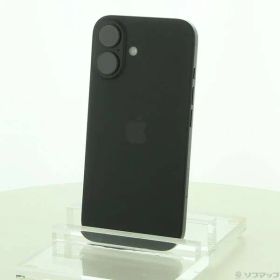 〔中古品〕 iPhone16 128GB ブラック MYDQ3J／A SIMフリー【371】