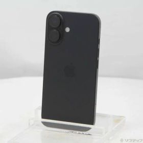 〔中古品〕 iPhone16 128GB ブラック MYDQ3J／A SIMフリー【269】