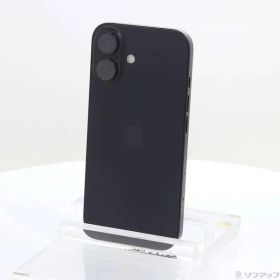 〔中古品〕 iPhone16 128GB ブラック MYDQ3J／A SIMフリー【196】