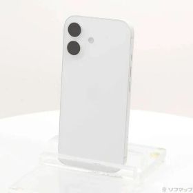 〔中古品〕 iPhone16 128GB ホワイト MYDR3J／A SIMフリー【196】