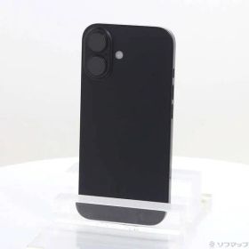 〔中古品〕 iPhone16 128GB ブラック MYDQ3J／A SIMフリー【258】
