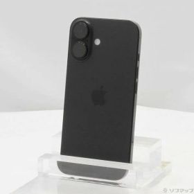 〔中古品〕 iPhone16 128GB ブラック MYDQ3J／A SIMフリー【349】