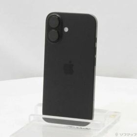 〔中古品〕 iPhone16 128GB ブラック MYDQ3J／A SIMフリー【262】