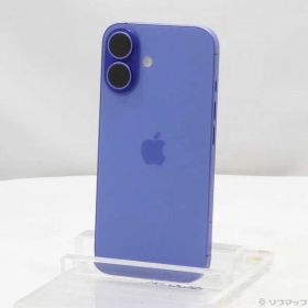 〔中古品〕 iPhone16 128GB ウルトラマリン MYDU3J／A SIMフリー【377】